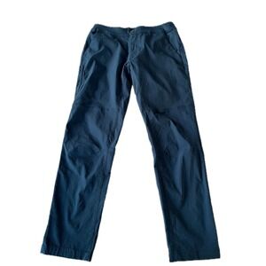 Swiss Alps Mens Pants Blue Size 34 Convertible Hiking Outdoor Waterproof Pants